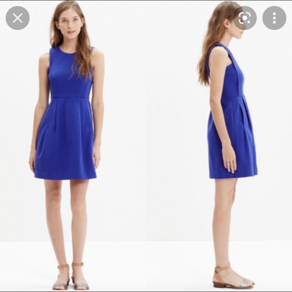 Blue Madewell Dress